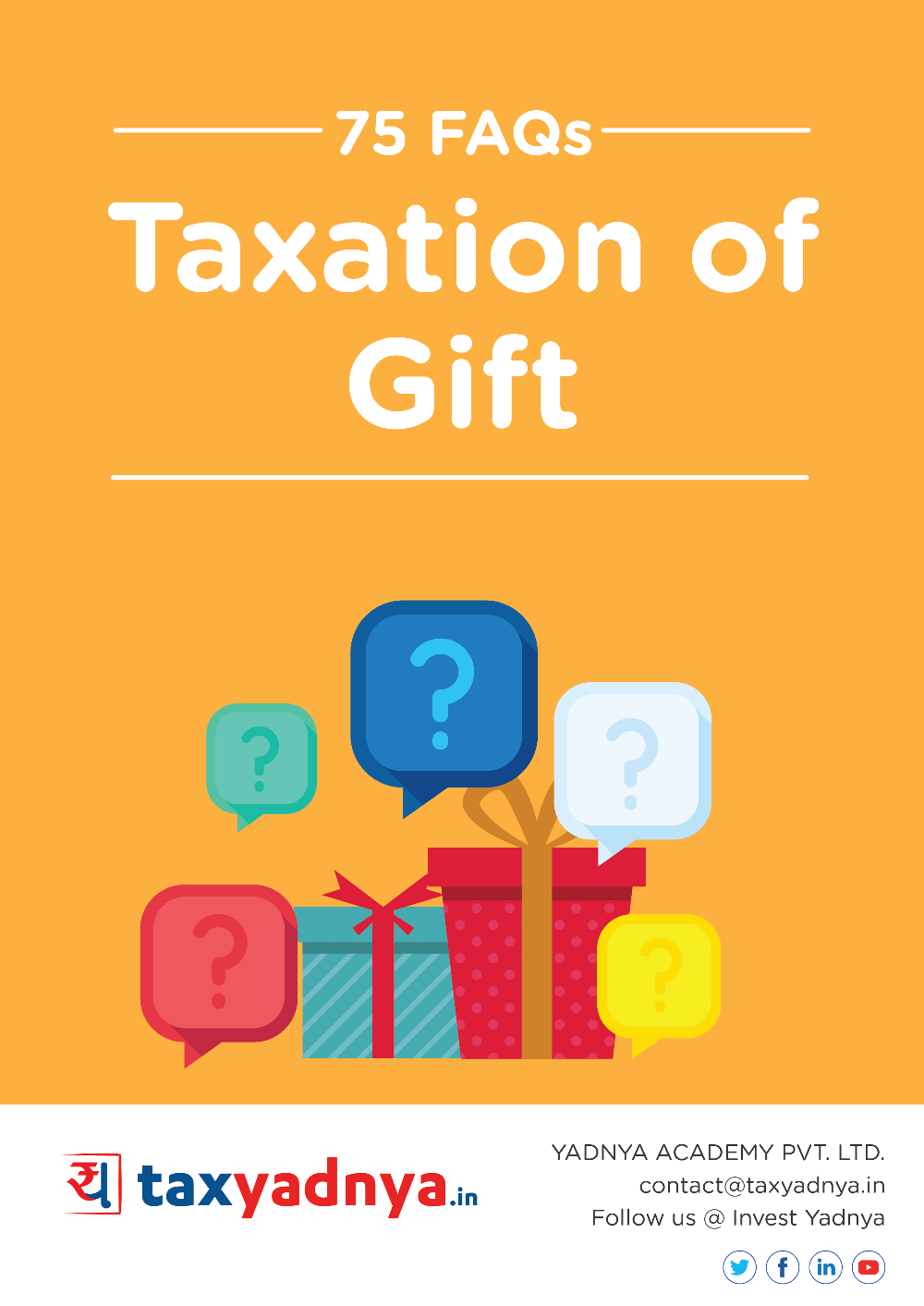 Understand in complete details on how taxation of Gifts is applicable in various scenarios and how you can save taxes by gifting. ✔Taxation ✔Gifting	